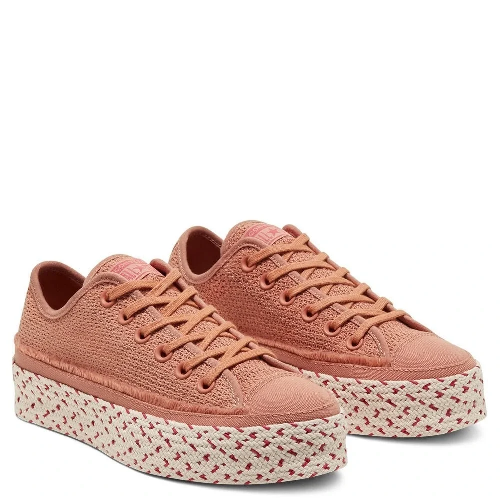 NEW Converse CTAS Espadrille Ox Platform Euro Summer Sneakers Size 6.5